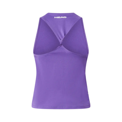 Head Move Tank Top in Purple Color