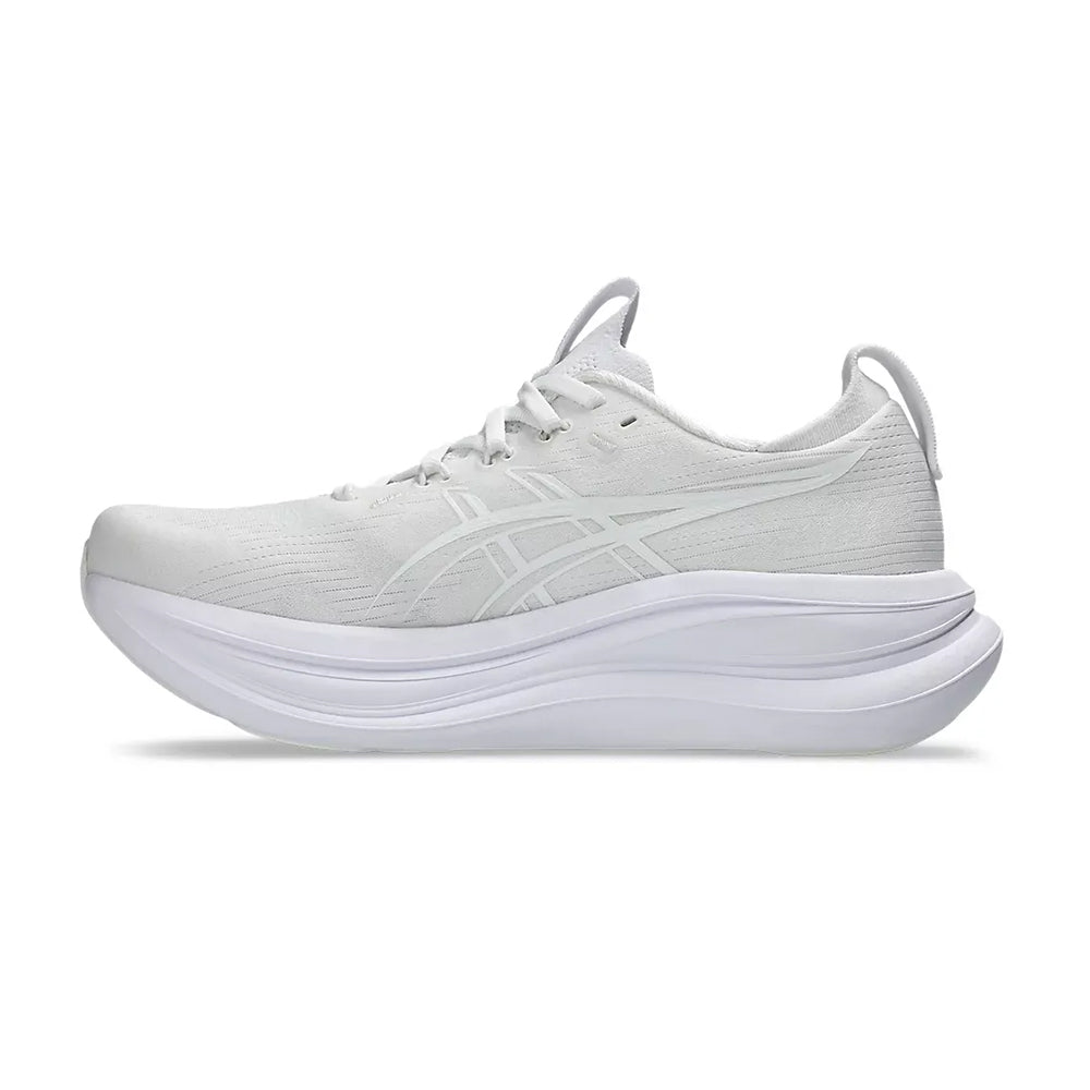 Asics GEL-Nimbus 28 Running Shoes in White Color