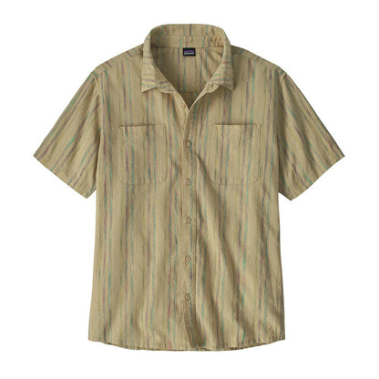 Patagonia M'S Back Step Shirt Tops in Grey Color