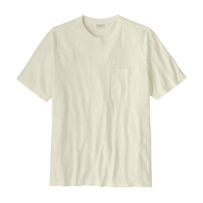 Patagonia M'S Trail Harbor Pocket Tops in White Color