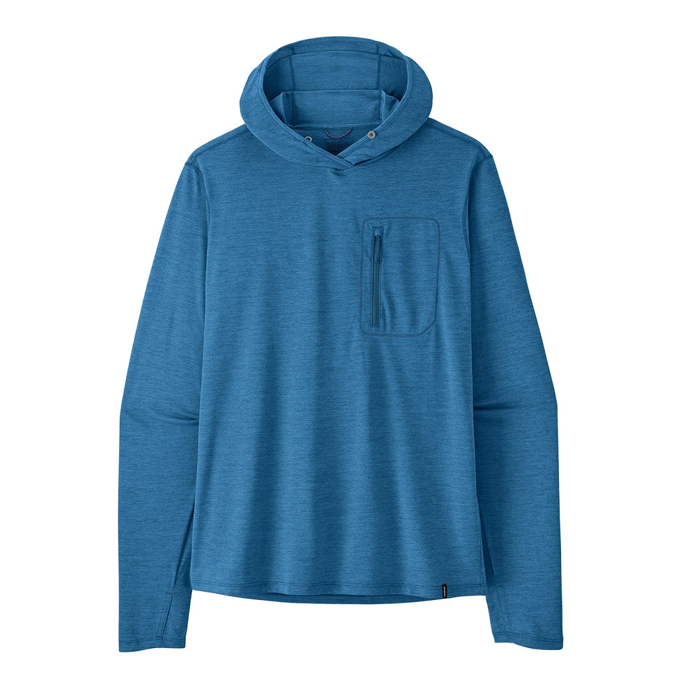 Patagonia M'S Cap Cool Sun Hoody Pullover in Blue Color