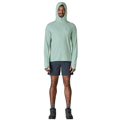 Patagonia M'S Cap Cool Sun Hoody Pullover in Blue Color