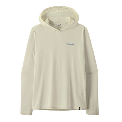 Patagonia M'S capilene cool daily Hoody Pullover in White Color
