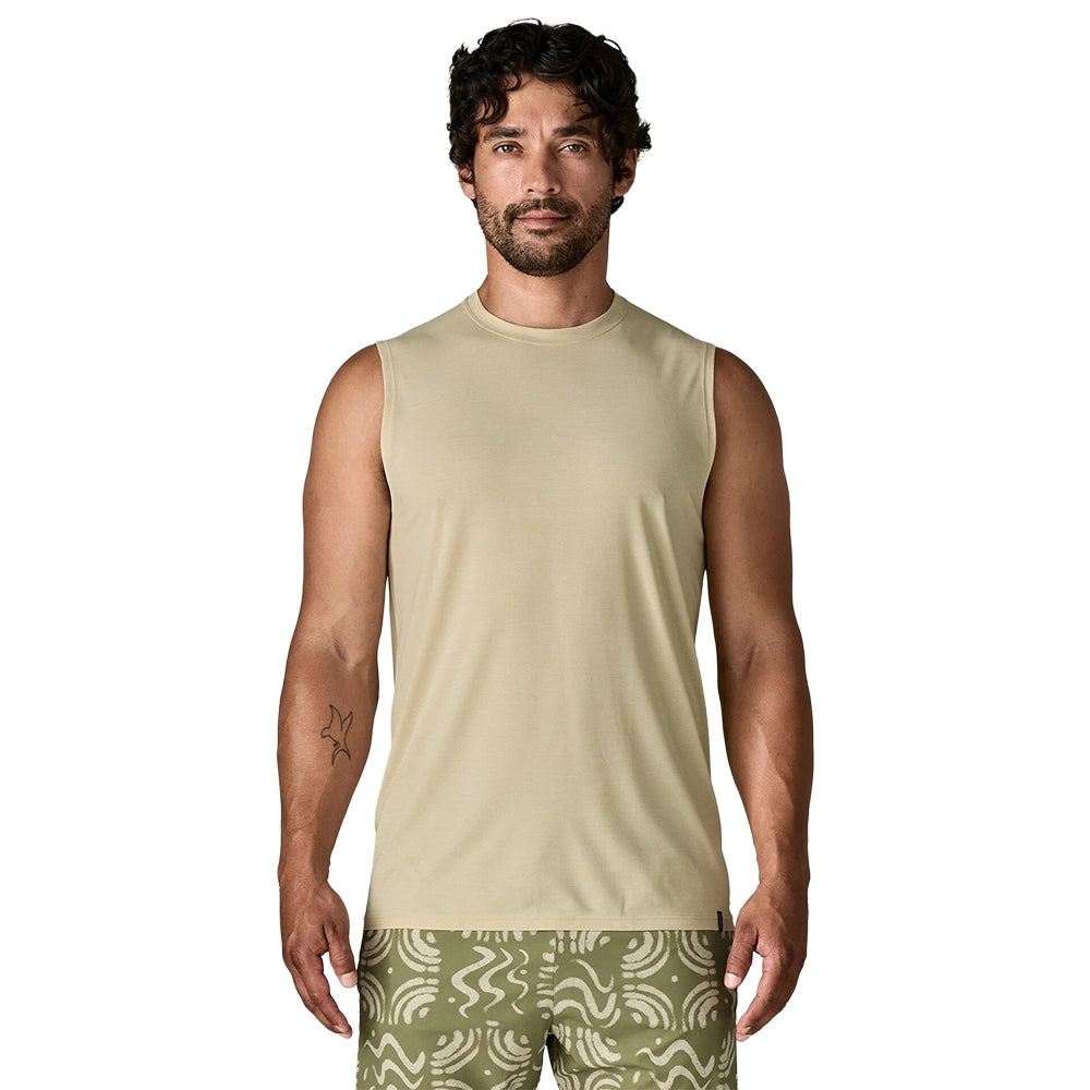 Patagonia M'S Cap Cool Ultra Tank Tops in Grey Color