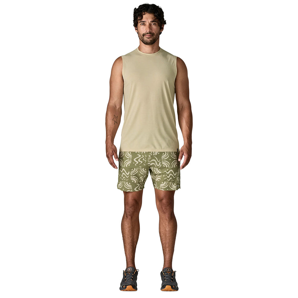 Patagonia M'S Cap Cool Ultra Tank Tops in Grey Color
