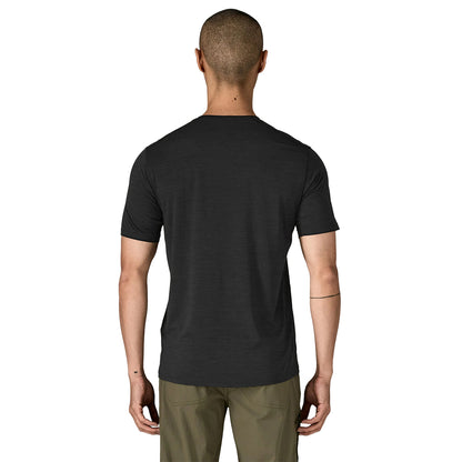 Patagonia M'S Cap Cool Ultra Shirt Tops in Black Color