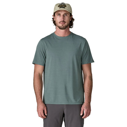 Patagonia M'S Cap Cool Ultra Shirt Tops in Blue Color