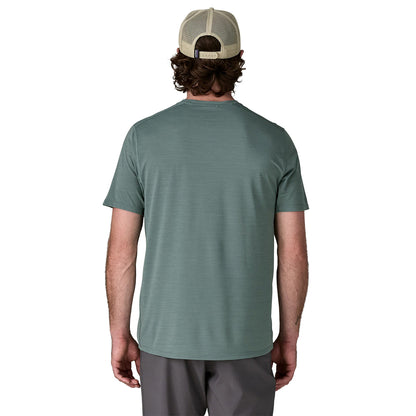 Patagonia M'S Cap Cool Ultra Shirt Tops in Blue Color