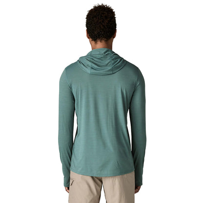 Patagonia M'S Cap Cool Ultra Hoody Pullover in Blue Color