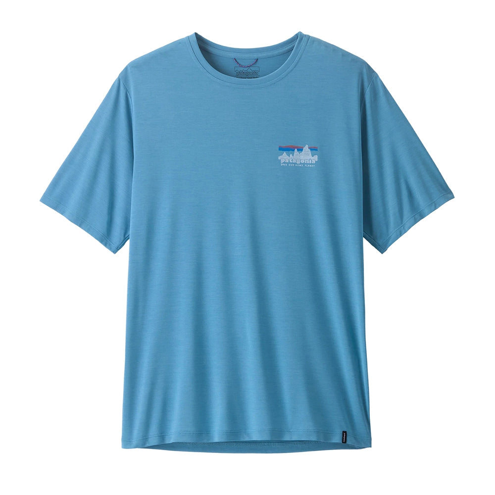 Patagonia M'S capilene cool daily Shirt Tops in Blue Color