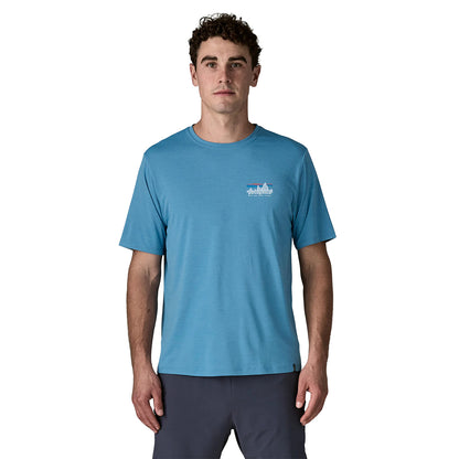 Patagonia M'S capilene cool daily Shirt Tops in Blue Color