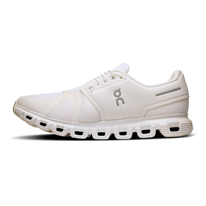 On Cloud 6 Wide Men Sneakers in White Color