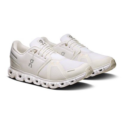 On Cloud 6 Wide Men Sneakers in White Color
