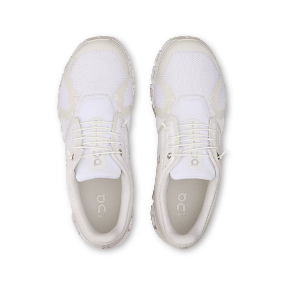 On Cloud 6 Wide Men Sneakers in White Color