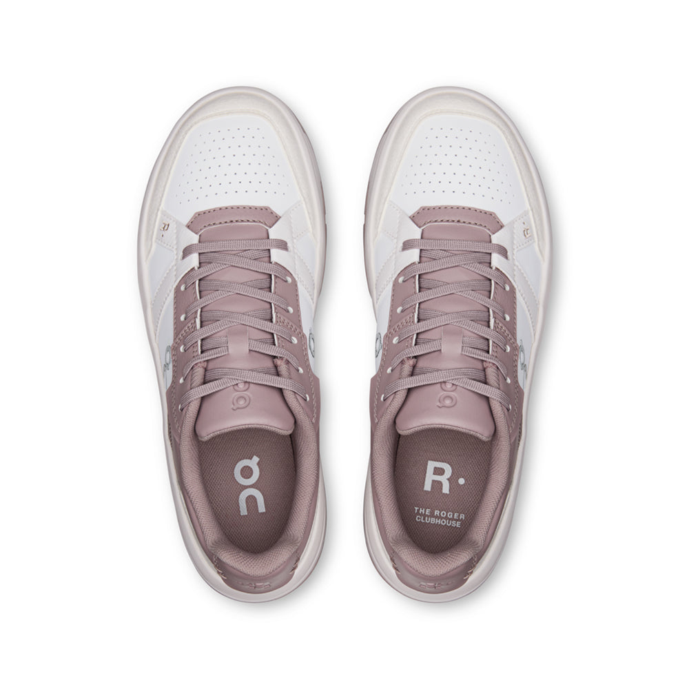 On The Roger Clubhouse Tennis Shoes in White Color