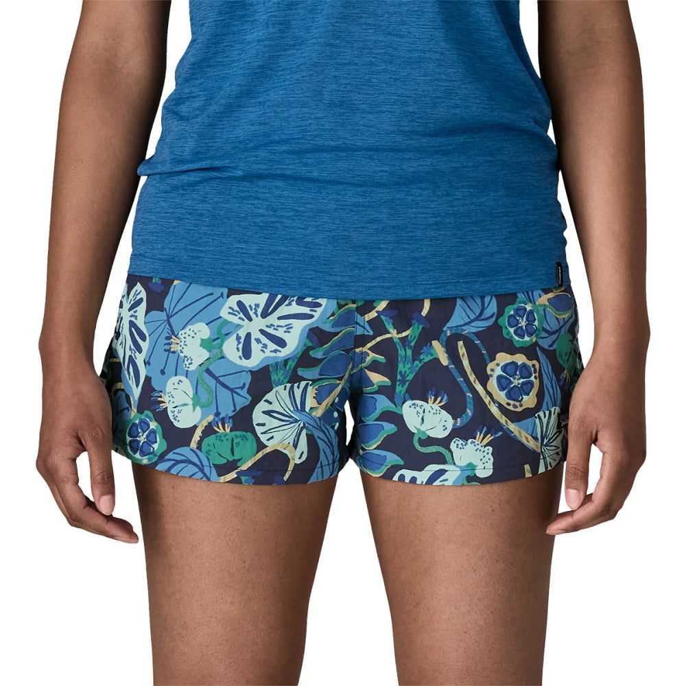 Patagonia W'S Barely Baggies Short Swimsuits in Blue Color