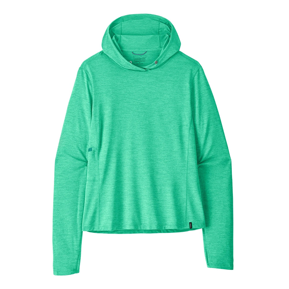 Patagonia W'S Cap Cool Sun Hoody Pullover in Blue Color