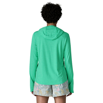 Patagonia W'S Cap Cool Sun Hoody Pullover in Blue Color