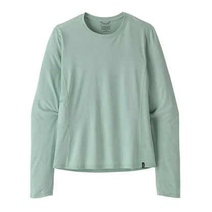 Patagonia W'S L/S Cap Cool Sun Shi Tops in Blue Color