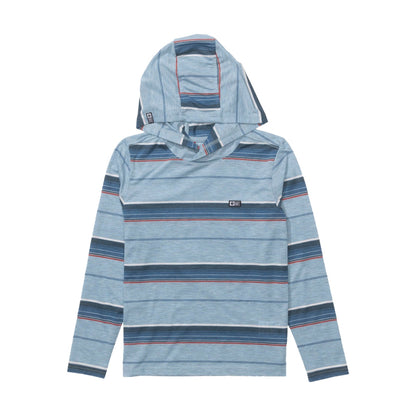 Salty Crew Seaway Kids Hoodie Tops in Blue Color