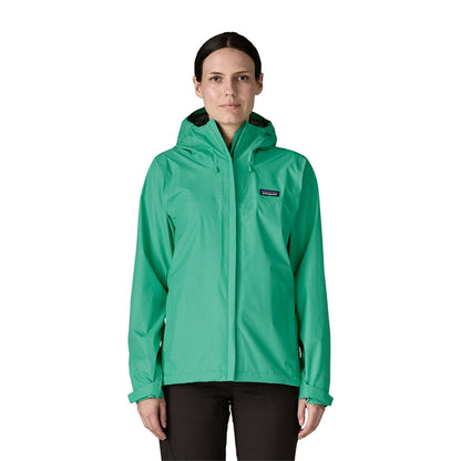 Patagonia W'S torrentshell 3L Jkt Shells in Blue Color