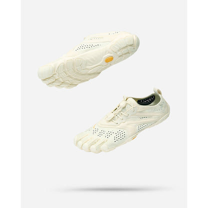 Vibram Fivefingers V-Run Slip-Ons in White Color