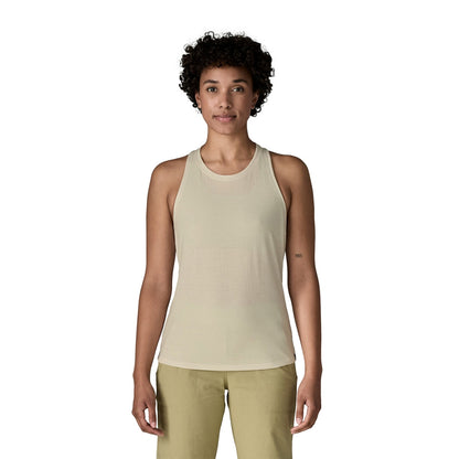 Patagonia W'S Cap Cool Trail Tank Tops in White Color