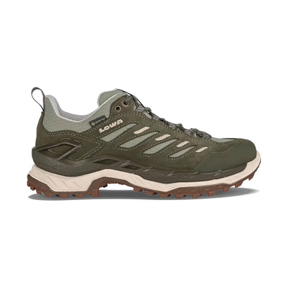 Lowa Innovo GORE-Tex Lo Ws Boots in Green Color
