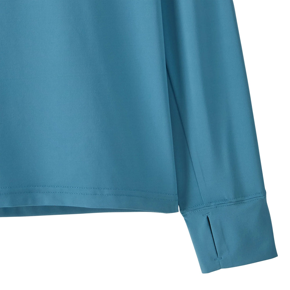 Patagonia K'S L/S capilene silkweight T-Shirt Tops in Blue Color