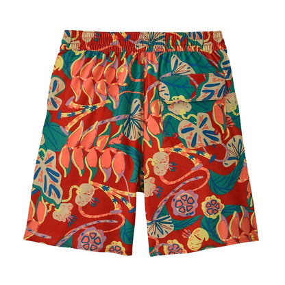 Patagonia K'S Hydropeak Boardies - Swimsuits in Red Color