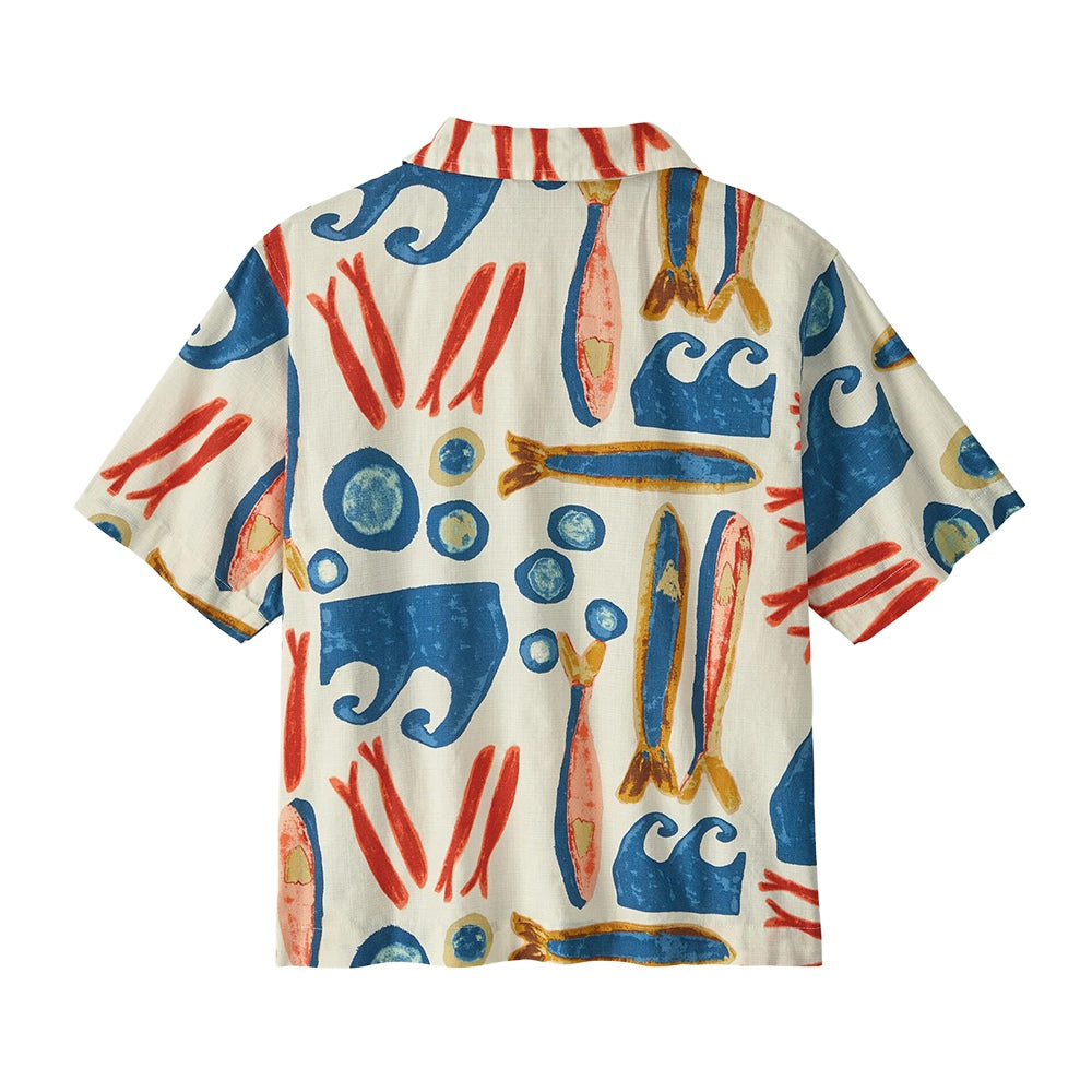 Patagonia K'S Tidal Threads Shirt Tops in White Color