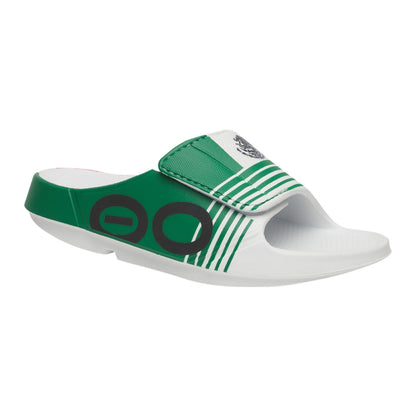 Oofos Sport Flex Limited Footwear Accessories in Green Color