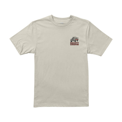 Salty Crew Truck Stop Bot short sleeve Tee Tops in White Color