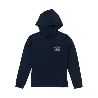 Salty Crew Flyhome Boy Hood Tops in Blue Color