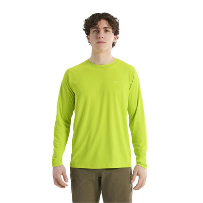 Arc'Teryx Cormac Crew Ls M Tops in Green Color