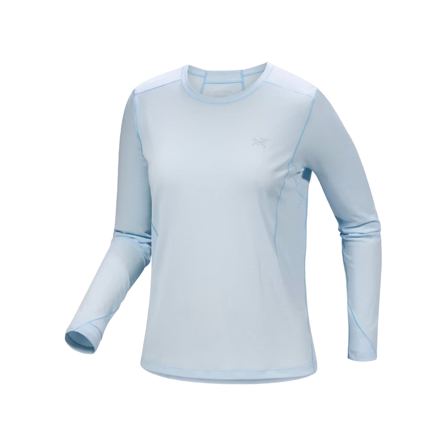 Arc'Teryx Sunna Crew Ls W Tops in Blue Color