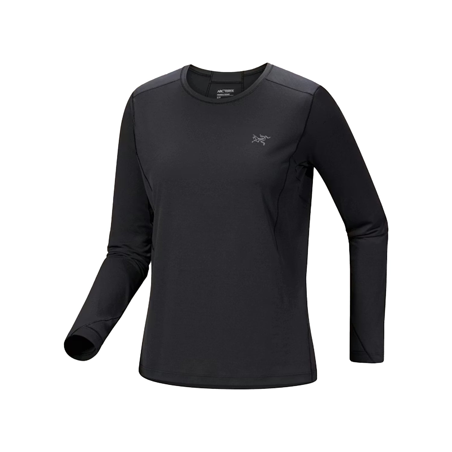 Arc'Teryx Sunna Crew Ls W Tops in Black Color