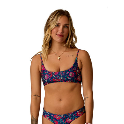 Carve Designs Escondldo Compression Re Swimsuits in Blue Color