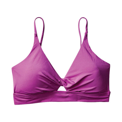 Carve Designs Elba Top Swimsuits in Purple Color