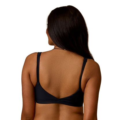 Carve Designs Breakers Compression Top Swimsuits in Black Color