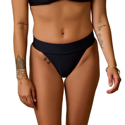 Carve Designs Ritz Compression Bottom Swimsuits in Black Color