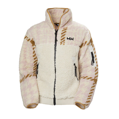 W MOONLIT PILE JKT | 079-PNKSHK