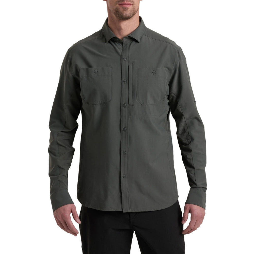 Kuhl Fuse Ls Tops in Blue Color