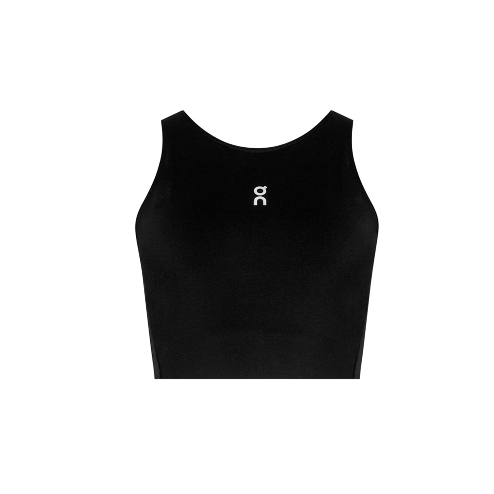 COURT CROP TOP 2 | BLACK