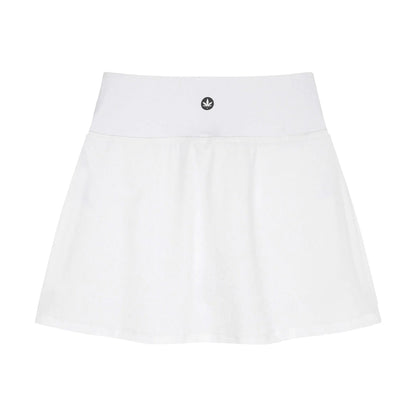 2IN1 A LINE SKIRT | 100 WT/NVY