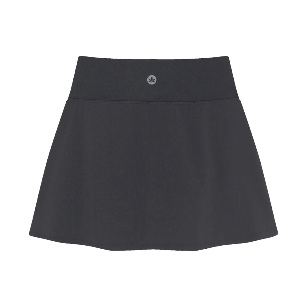 2IN1 A LINE SKIRT | 002 BK/AS