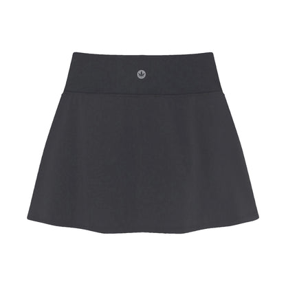 2IN1 A LINE SKIRT | 002 BK/AS