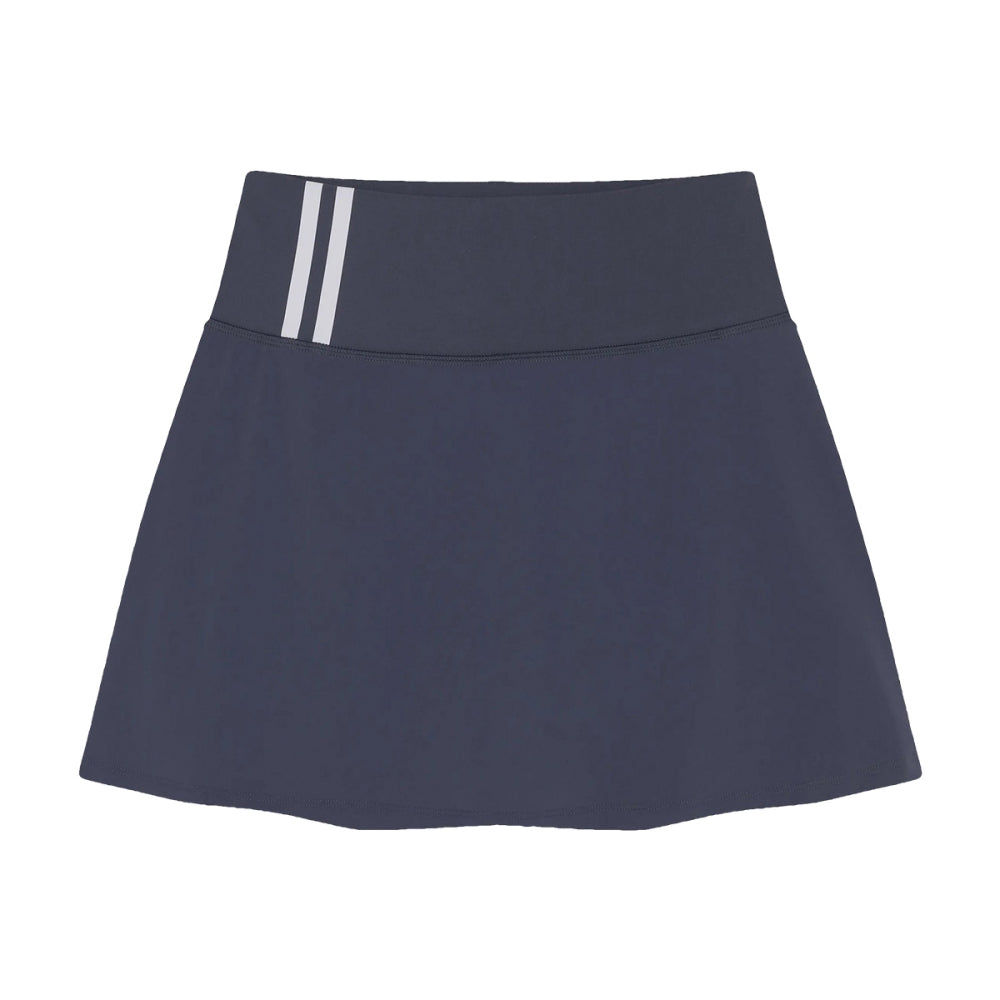 2IN1 A LINE SKIRT | 400 NVY/WT