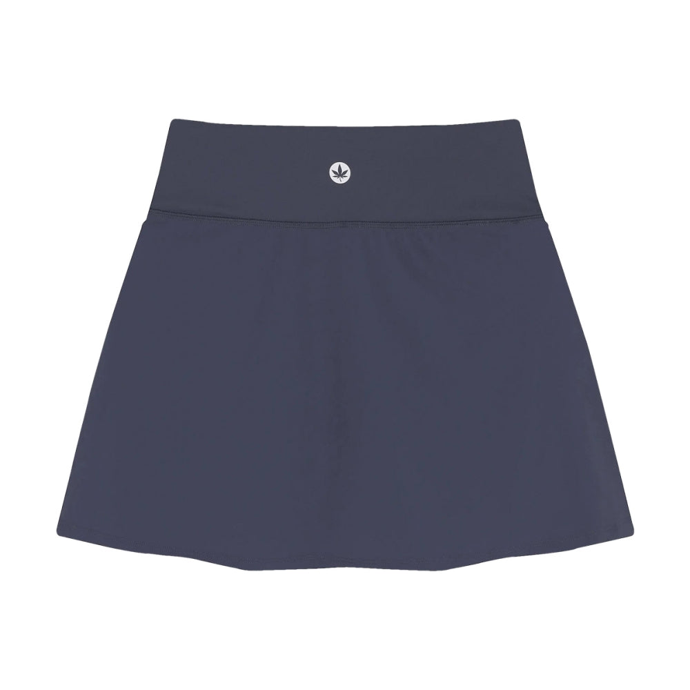 2IN1 A LINE SKIRT | 400 NVY/WT