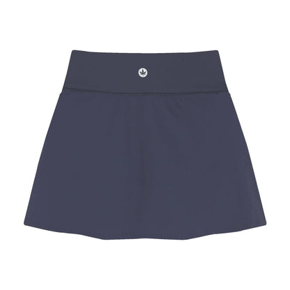 2IN1 A LINE SKIRT | 400 NVY/WT